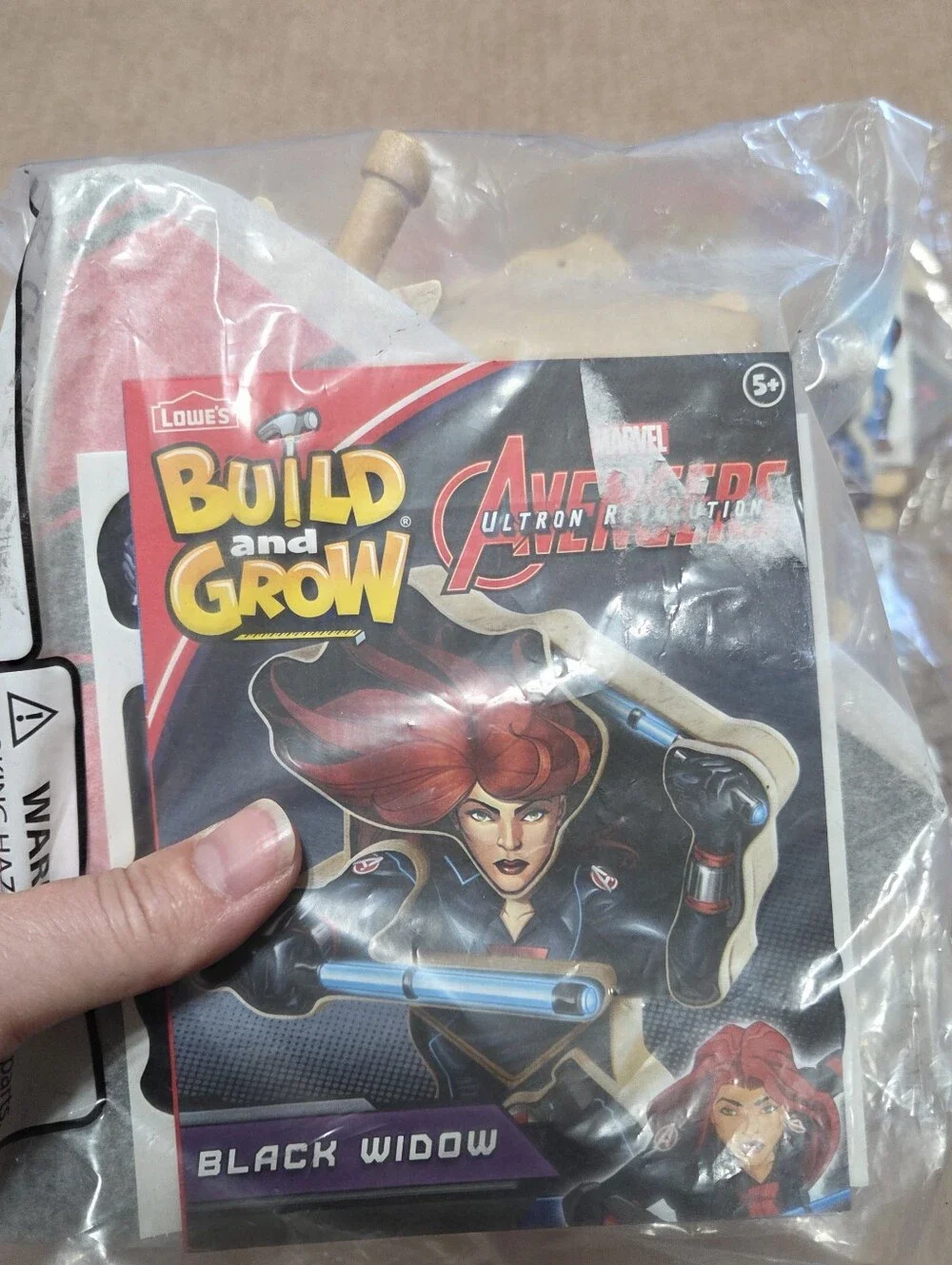 Build And Grow Lowes Avengers Marvel New Lot Of 4 Kits Craft Captain America